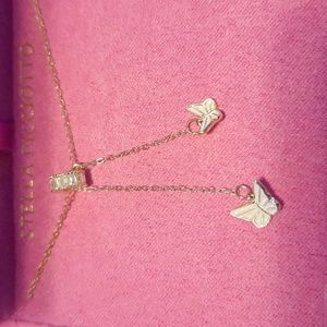 Stella picciotto butterfly necklace